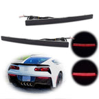 2X Rear Bumper LED Tail Light Reflector for Corvette C7 (2014–2019)