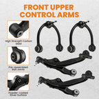 Set of 14 Front Suspension Control Arms for Jeep Commander Grand Cherokee (2005–2010)