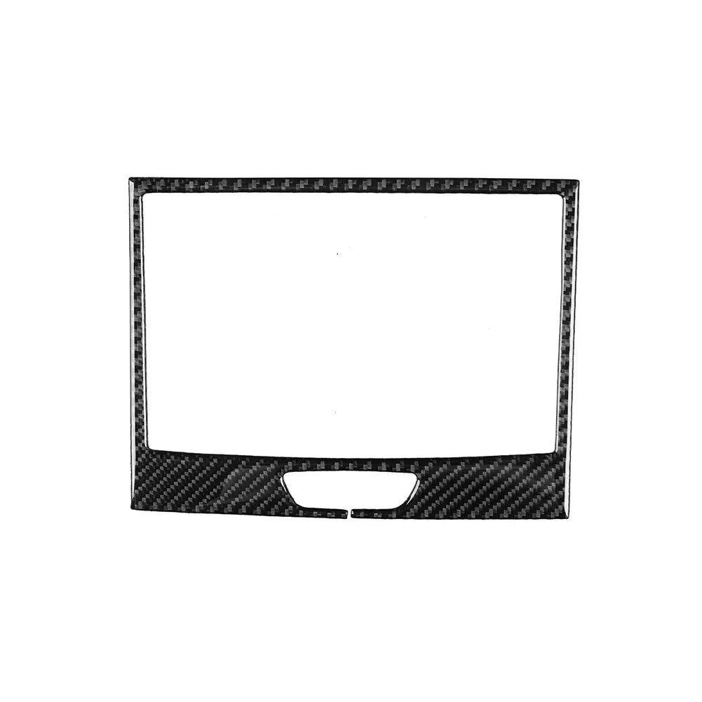 Carbon Fiber GPS Panel Cover Trim for Ford Ranger 2015-2022