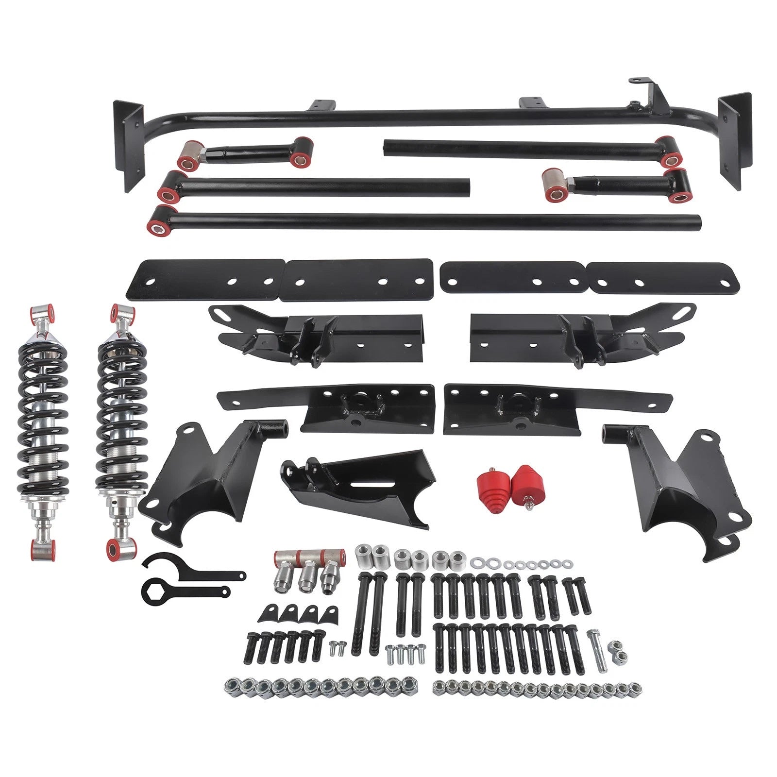 Adjustable Rear 4-Link Kit for Chevy Camaro SS Z28 (1967–1969)
