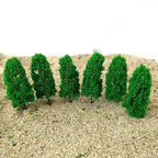 20x Model Tree for HO OO Scale Railroad Layout Diorama 8cm