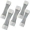Silicone Fishing Rod Holder Spacer for Reel Seat Protection (Black/White)