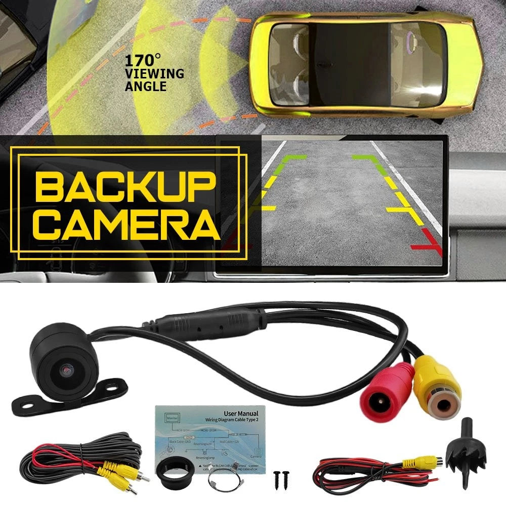 170° CMOS Night Vision Backup Camera for Universal Vehicles (2010–2023)