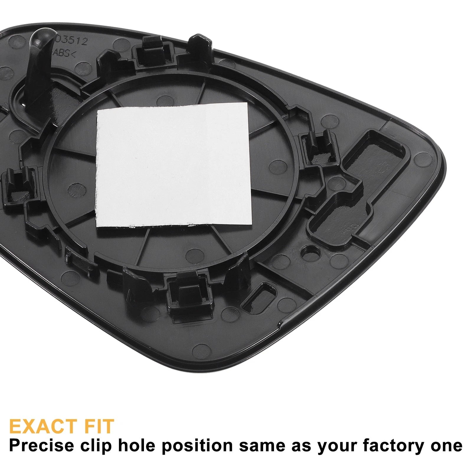 Right Side Mirror Glass with Backing Plate for Nissan Sentra (2020–2021)