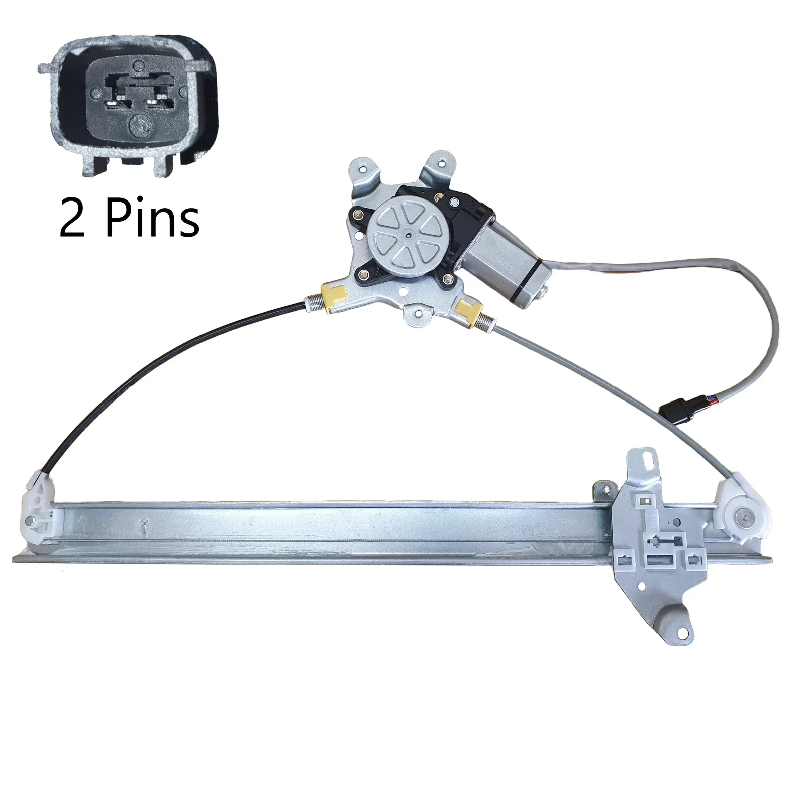 Rear Left Window Regulator With Motor 2 Pins for Nissan Navara D40 (2005–2015)