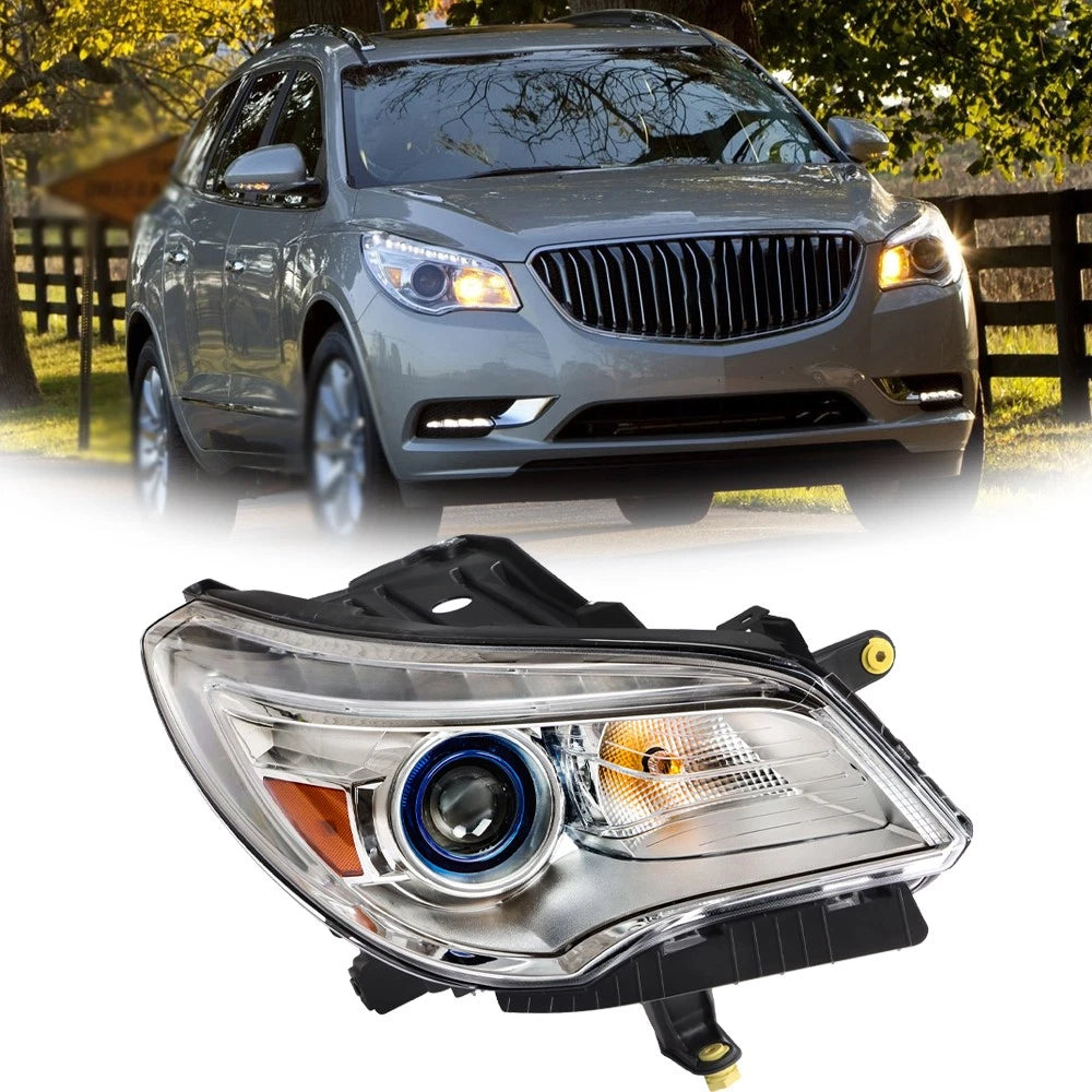 HID Xenon Headlight for Buick Enclave (2013â2017) Right Side with LED DRL