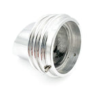 Carburetor Velocity Stack Polished Aluminum 2 Barrel for Universal Fit (—)