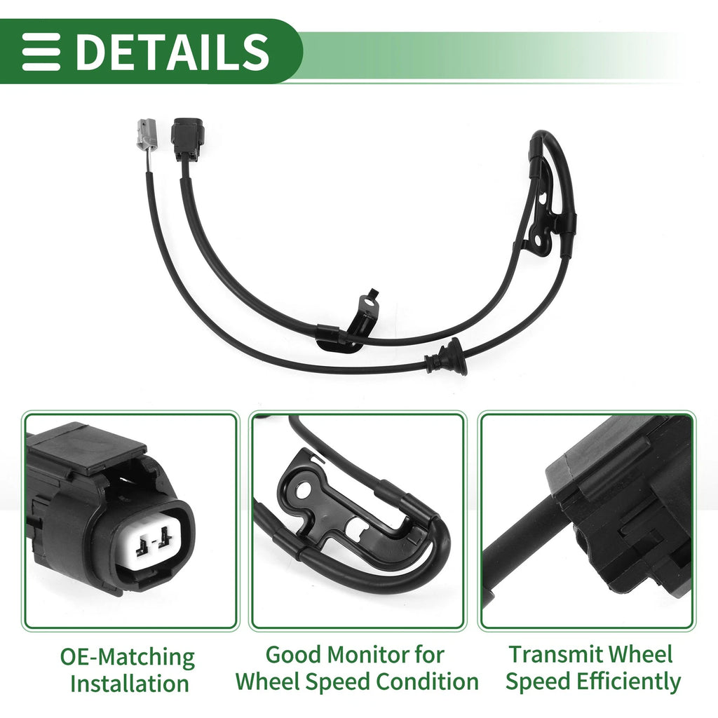 ABS Wheel Speed Sensor No. 8951633020 for Toyota Camry (Rear Left)