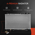 Radiator, AC Condenser & Cooling Fan Assy Kit for Honda CR-V (1997–2001)