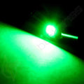 Set of 4 Green T3 Neo Wedge 1 SMD 2835 LED Bulbs for HVAC Dash Light