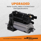 Air Suspension Compressor & Relay & Valve Block for Mercedes X166 GL350 (2013–2019)