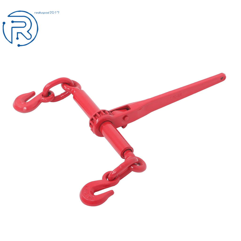 Set of 2 Chain Load Binders for Trucks (5/16"-3/8", 5400lbs WLL)