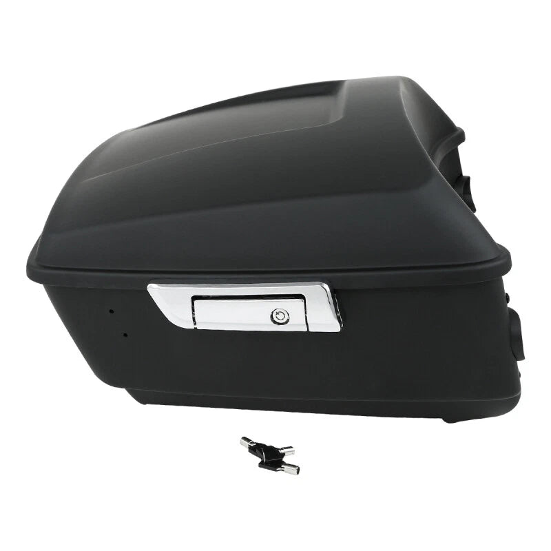 Trunk Backrest Speakers Rack Mount for Harley Touring (2014–2023) Matte Black