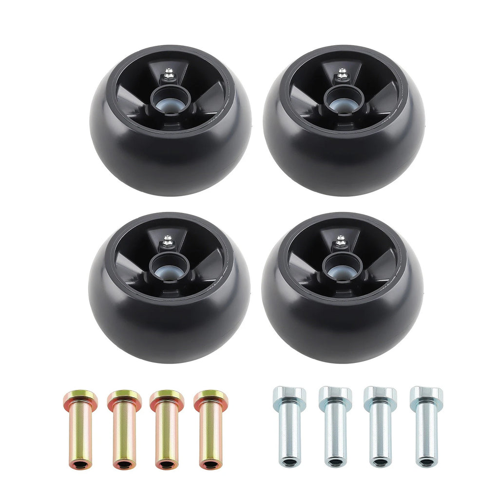 4x AM125172 Plastic Deck Gauge Wheel Kit For 300 Series 320 325 335 345 355D