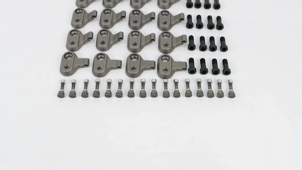 Stump Grinder Pocket & Teeth Kit for Barreto SG30 (16pcs, 2-1/4" Bolts)