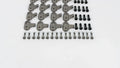 Stump Grinder Pocket & Teeth Kit for Barreto SG30 (16pcs, 2-1/4" Bolts)