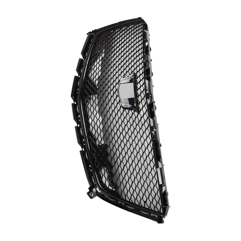Front Upper Grille Replacement Set for Cadillac XT5 (2016-2021) Gloss Black