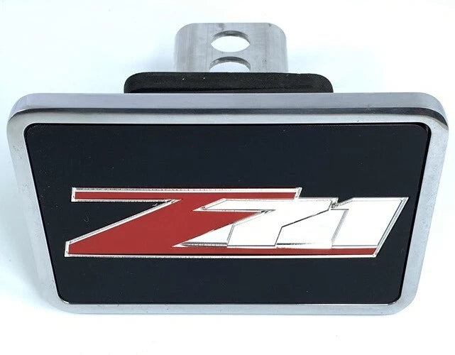 Tow Hitch Cover Premium Aluminum 2 Inch for Chevrolet Z71 (2011–2018)