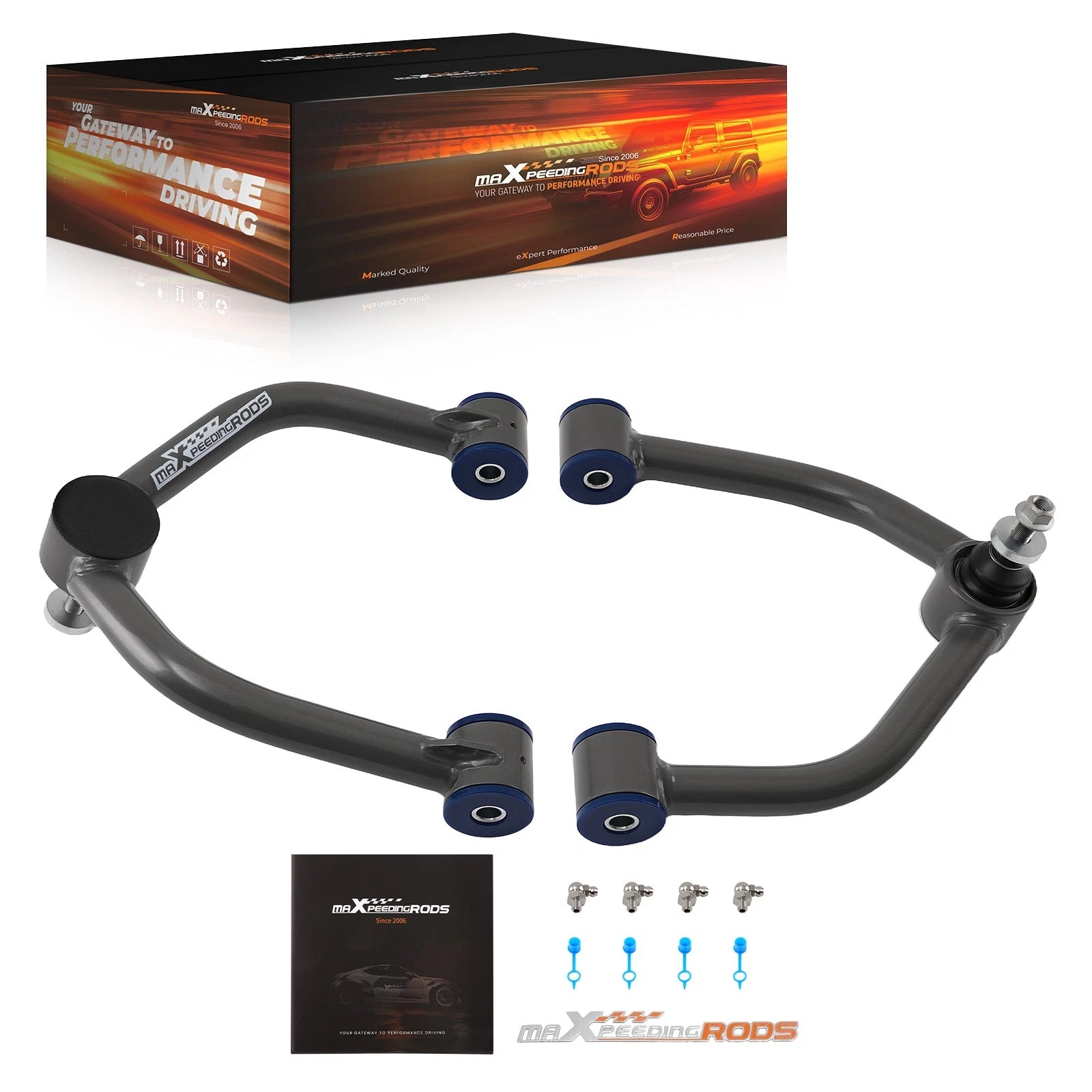 Set of 2 Front Upper Control Arms for Nissan Titan/Armada (2004–2015)