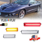 Set of 4 LED Side Marker Lights for Pontiac Firebird (1998–2002)
