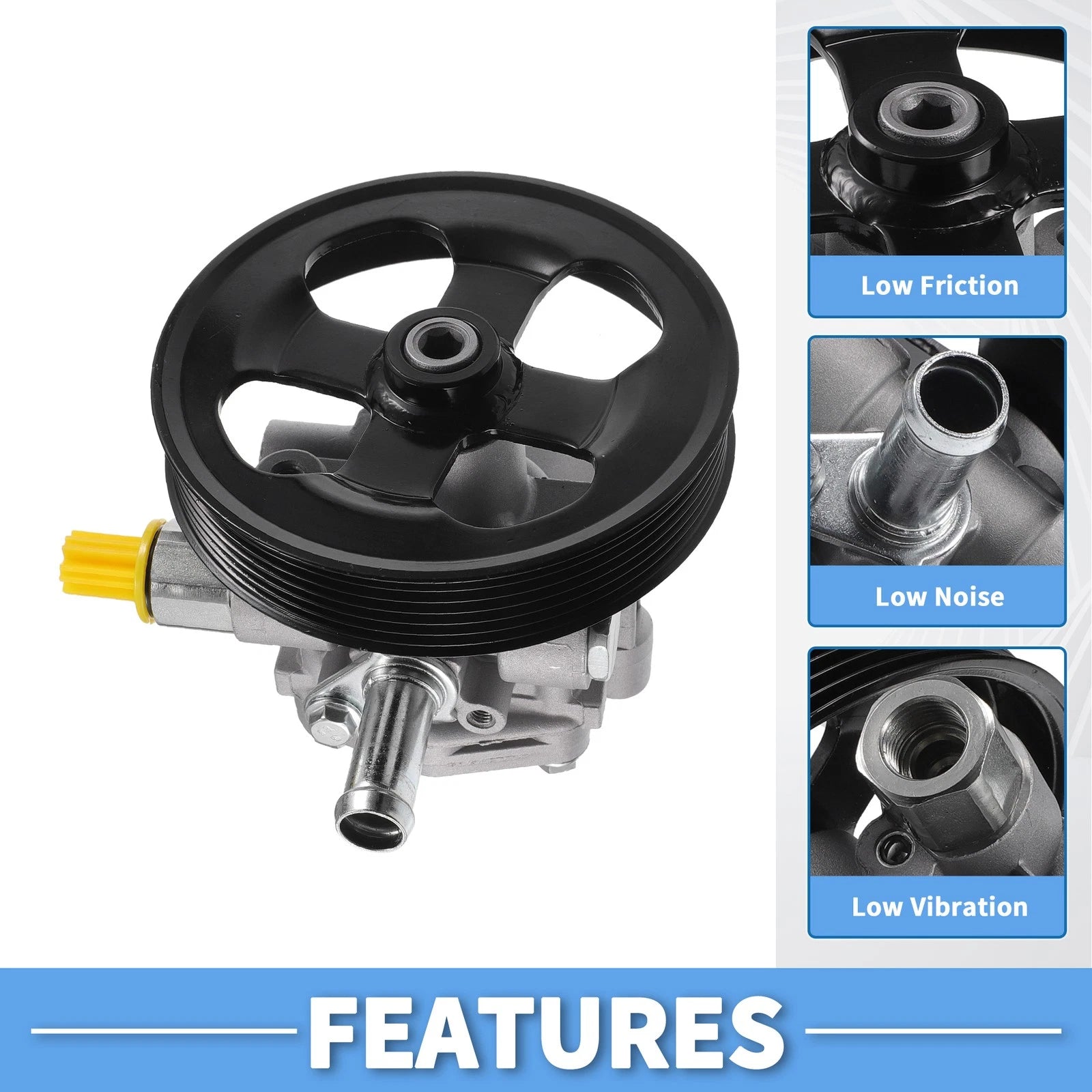 Power Steering Pump No. 5105048AB for Dodge Caliber (2007–2012)