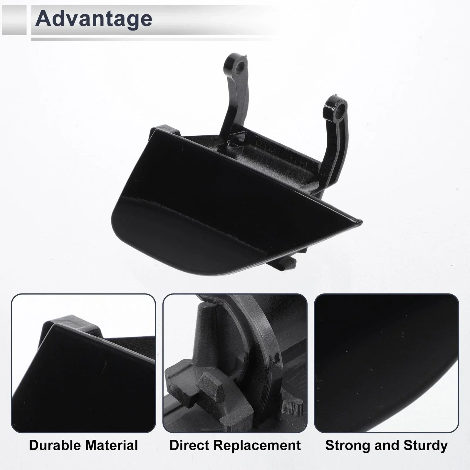 1x Front Left Side Bumper Headlight Washer Nozzle Cover for BMW 750i
