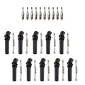 Denso 10 Iridium TT Plugs & NGK Ignition Coil Boots Kit for E-350 (2008–2010)