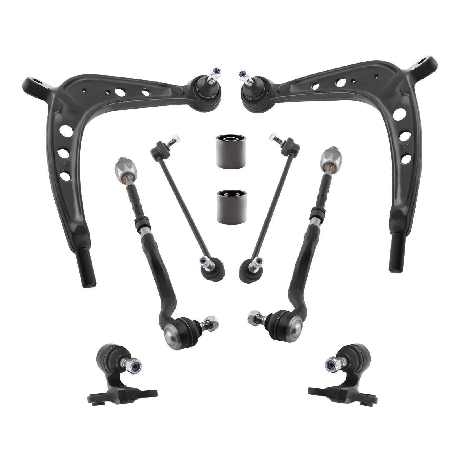 Set of 10 Front Suspension Control Arms for BMW 325xi 330xi (2001–2006)