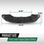 Front Engine Splash Shield Guard for Hyundai Sonata (2018–2019)