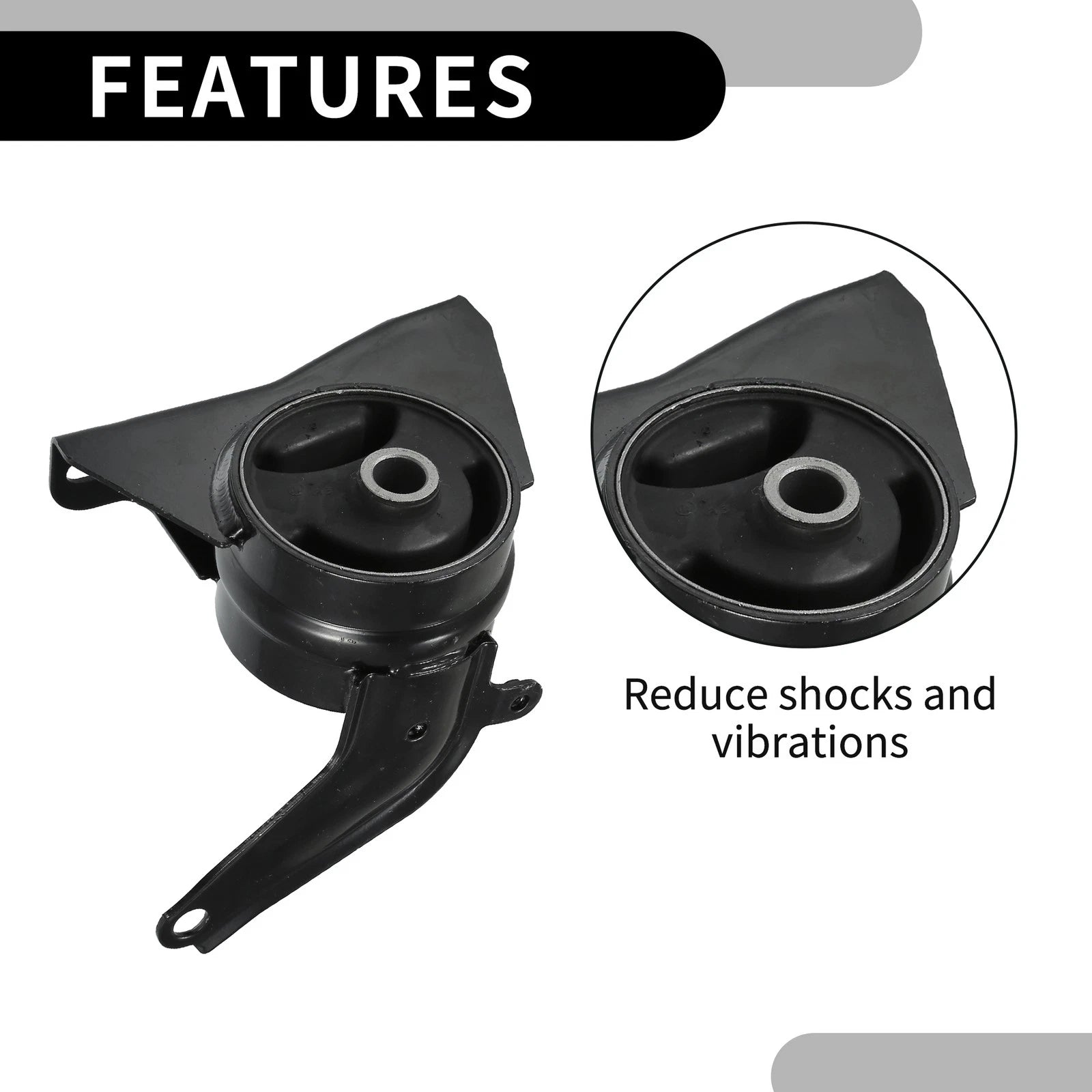 Rear Engine Mount for Toyota Corolla 1.6L 1.8L (1993–1997) 12345-67890