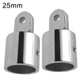 316 SS Top Cap Slide Sleeve Fitting for Marine Sunshade (22-25mm Diameter)