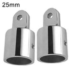 316 SS Top Cap Slide Sleeve Fitting for Marine Sunshade (22-25mm Diameter)