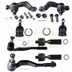 Set of 8 Front Ball Joints Tie Rods Suspension Kit for Toyota Tacoma (1995–2004)