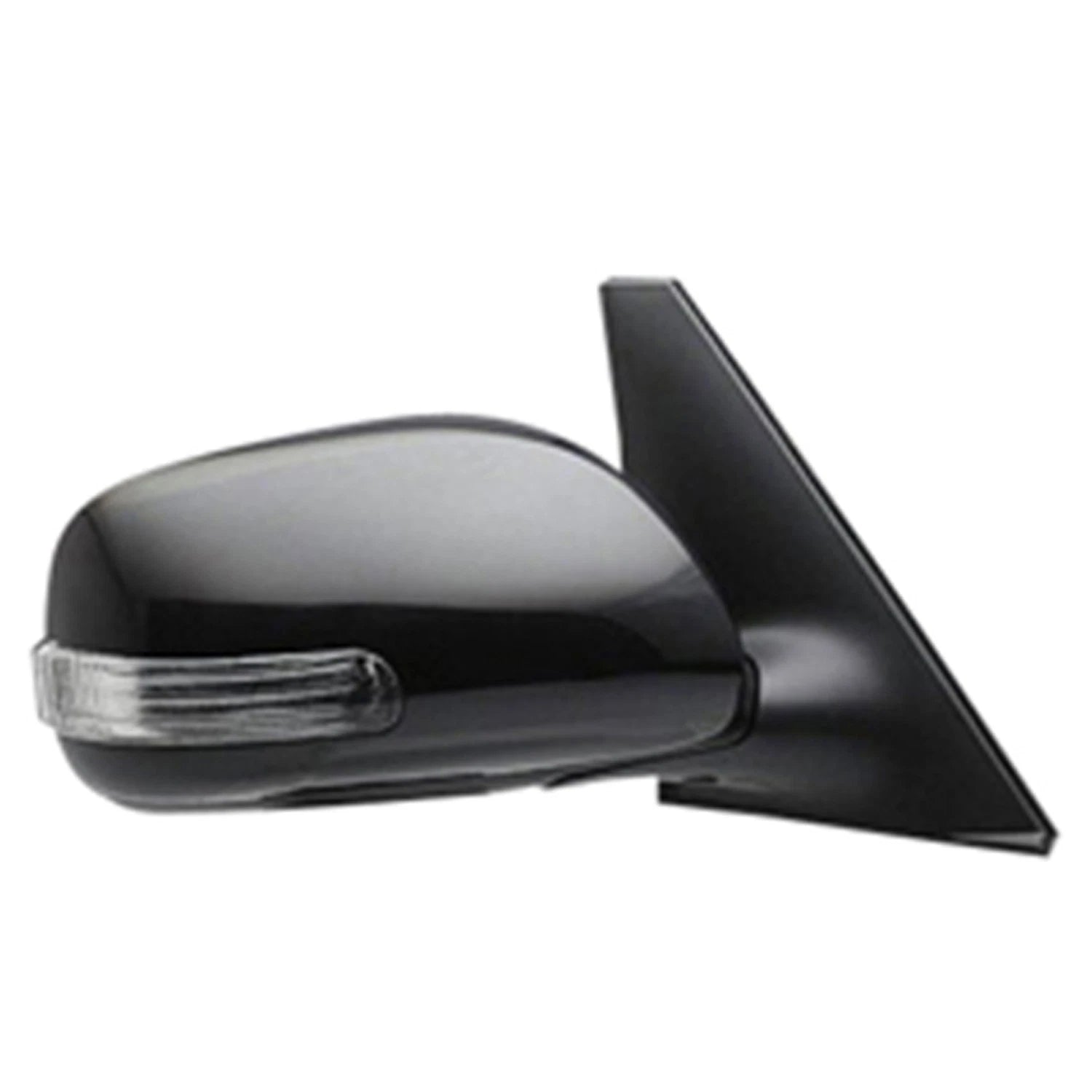 Replacement Ready to Paint Passenger Side Power Door Mirror w/Turn Signal Light