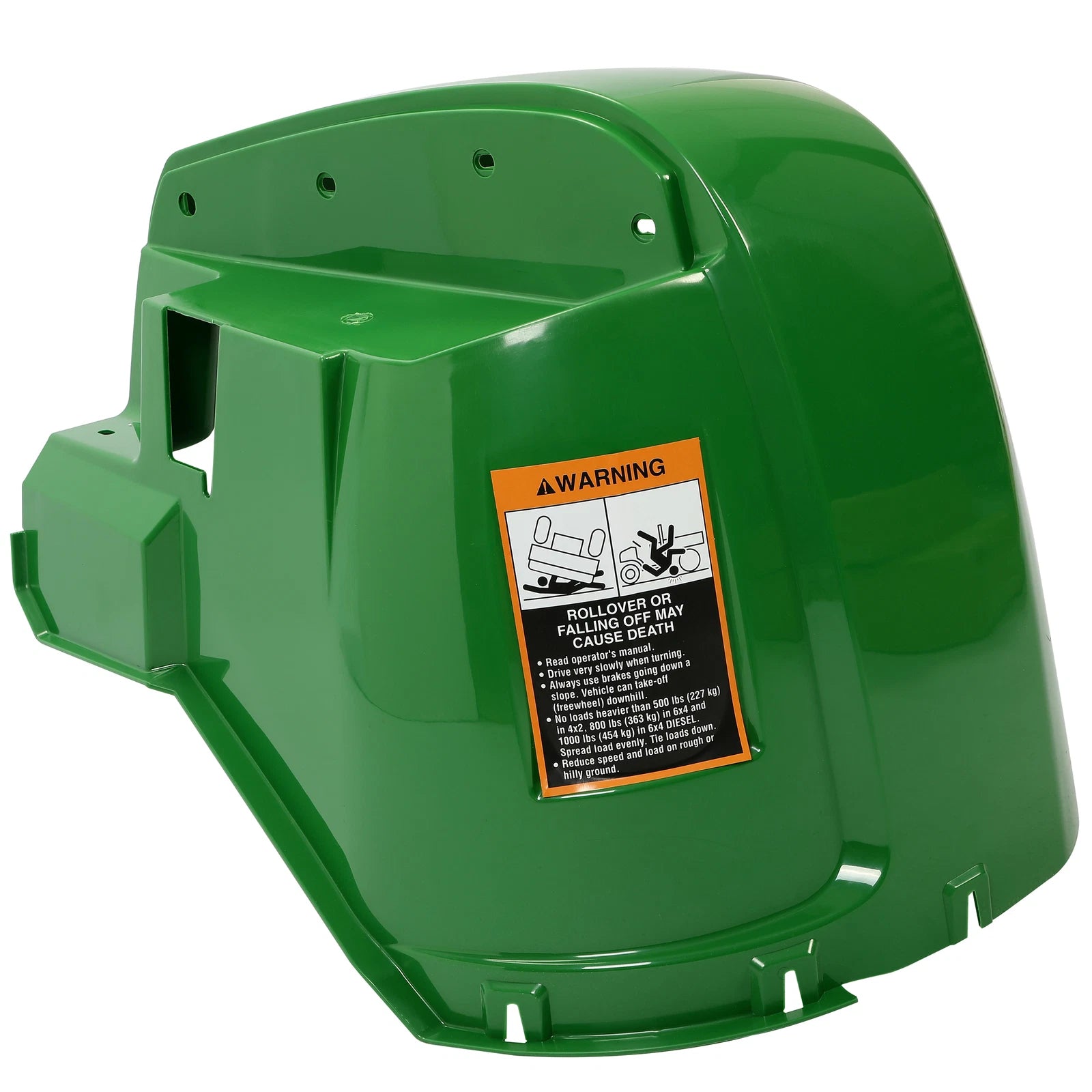 Passenger Side Green Front Right Fender for John Deere Gator 4X2 6X4 (AM125669)