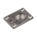 Stainless Steel Boat Hatch Latch with Flush Mount Design