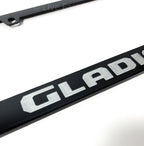 License Plate Frame Front for Jeep Gladiator Script Emblem Silver Fill (—)