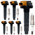 6X Ignition Coil & Spark Plugs for Ford F-150, Explorer (2015–2023)