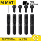 Cylinder Head Stud Bolts Kit for Yamaha YZ125 YZ125X (2007–2022) #90116-08027-00
