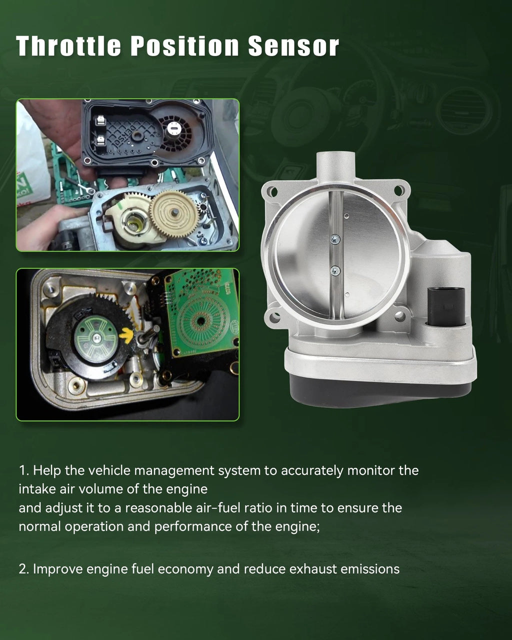 Throttle Body for BMW 545i 645Ci 745Li 745i X5 4.4L (2004–2006)