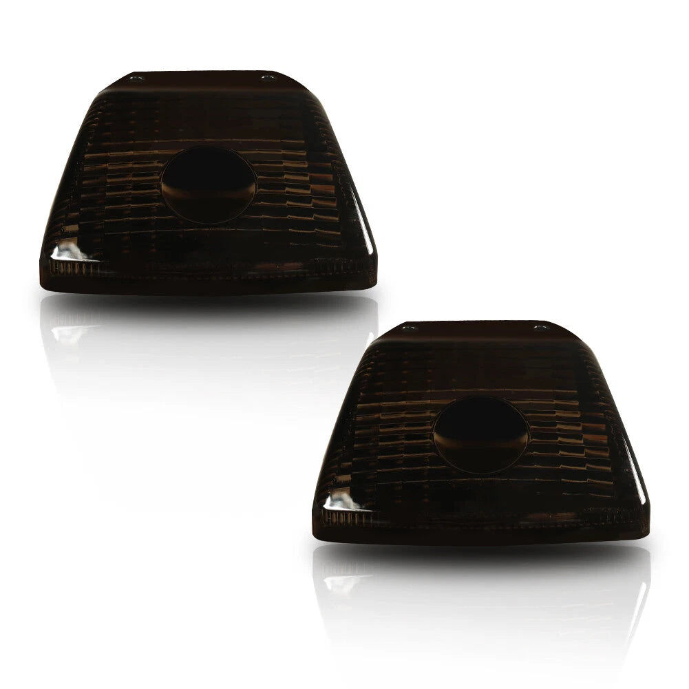 Gloss Black Lens Front Turn Signal Lamp Housing for Benz W463 G-Class