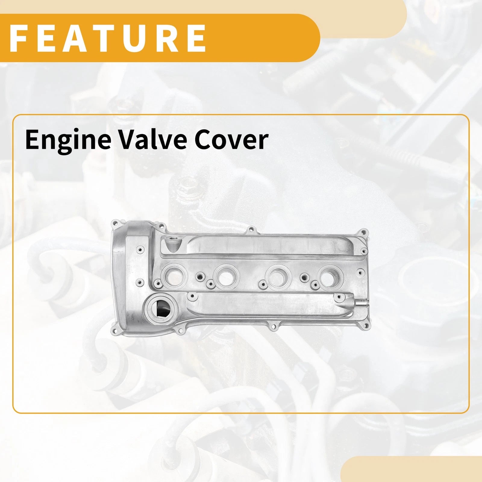 Front Engine Valve Cover No. 1120128033 for Toyota Camry 2.4L (2002–2011)