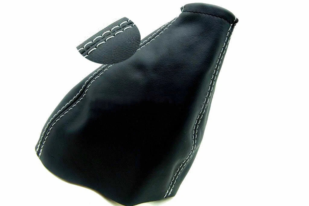 Manual Shift Boot Cover for Ford Focus (2000–2007) Gray Stitch