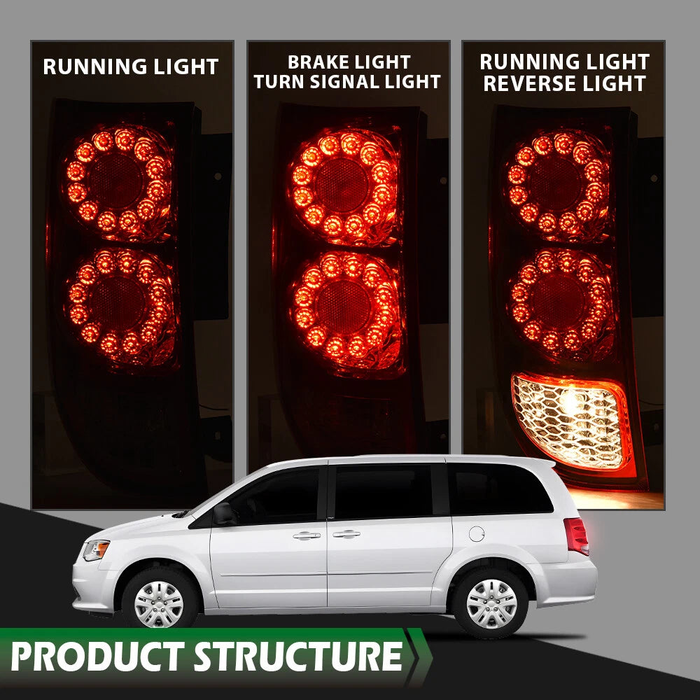 LED Tail Light Brake Lamp for Dodge Grand Caravan (2011–2020)