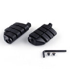 Dually Footpegs for Harley Softail Sportster Dyna Glide Fat Boy Road King (B)