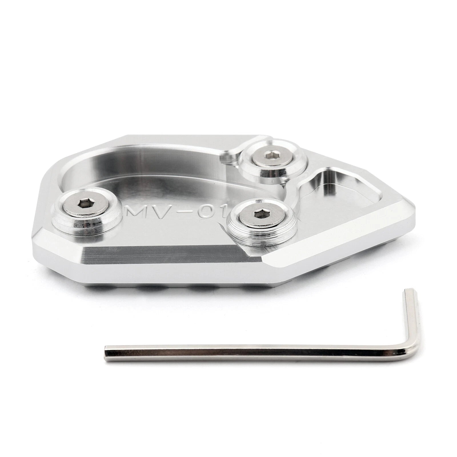 Side Kickstand Stand Plate Pad for MV Agusta Brutale 1078 F4, 990R (T9)