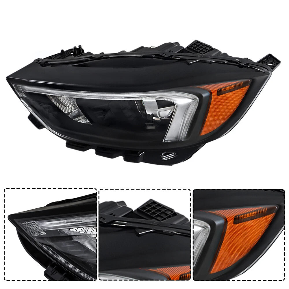 Headlight Assembly for Ford Edge (2019â2024) LED Clear w/DRL Left Driver