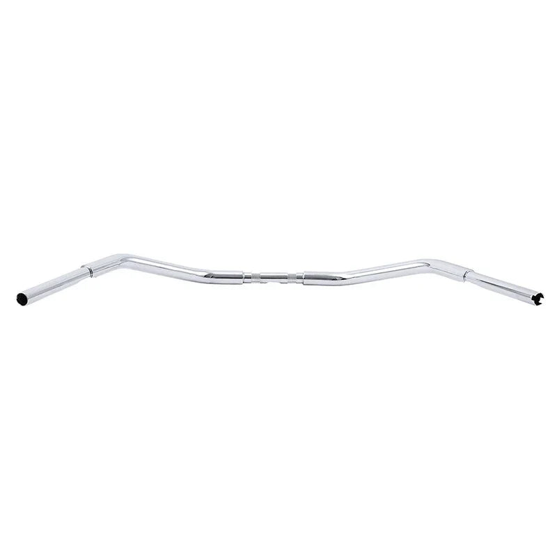 Rise Bar 3.5" Handlebar for Harley Sportster Softail Dyna Black/Chrome