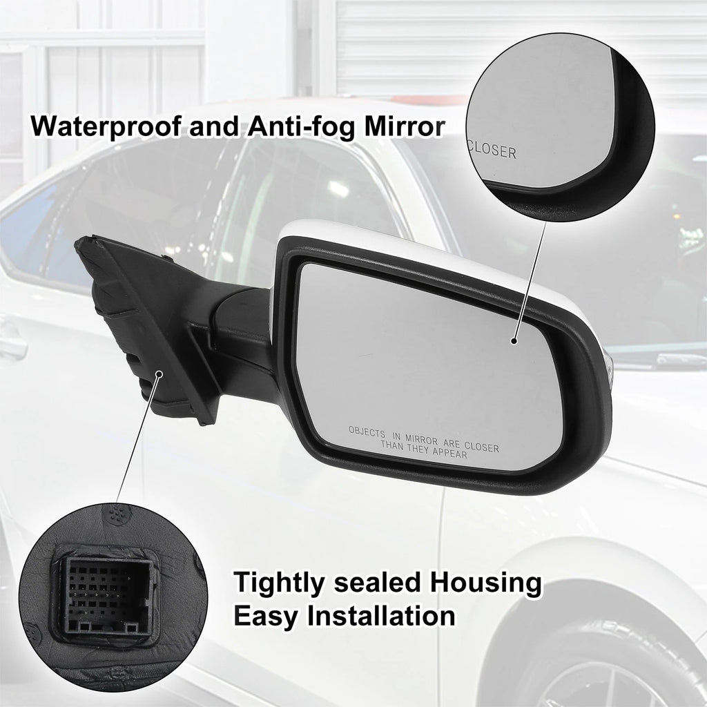 7Pin Right Side Exterior Door Mirror Assembly for Chevrolet Malibu (2008–2012)