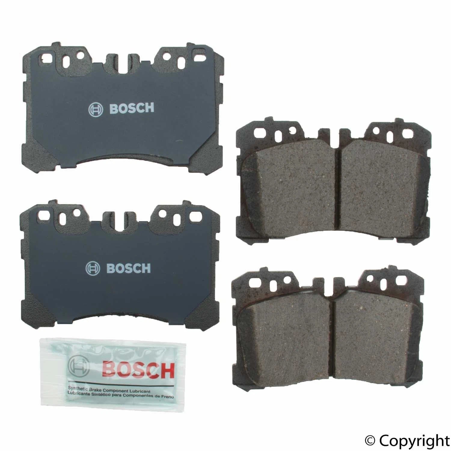 Front QuietCast Ceramic Brake Pads for Bosch (BC1282)
